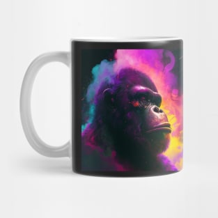 Psychedelic  Gorilla 03 Mug